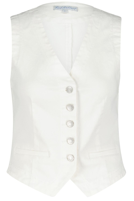 Red Button waistcoat off white